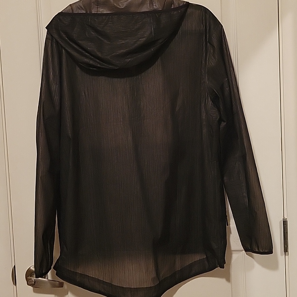 Lululemon Athletica Black Sheer Joy RainU Jacket - Picture 6 of 6
